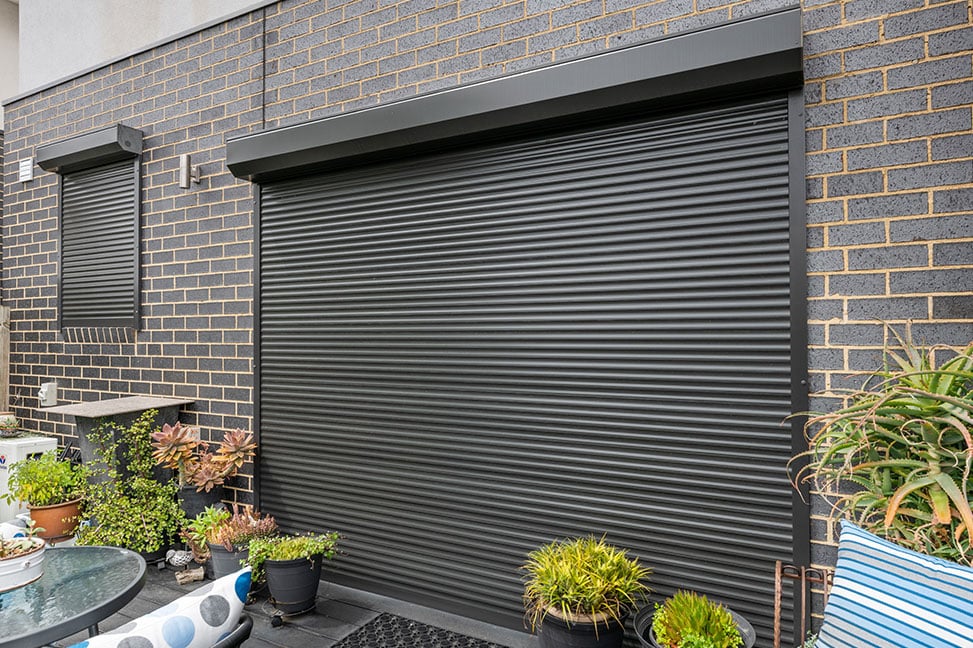 Bushfire roller shutters