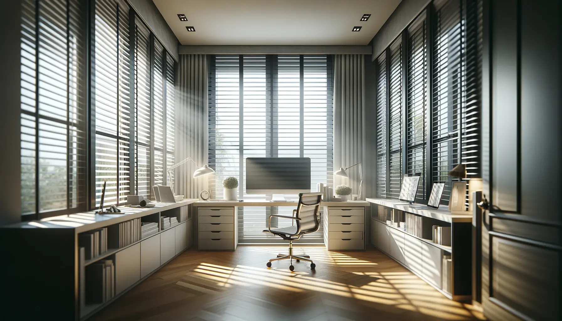 Creating a Home Office Oasis with the Right Blinds and Shutters